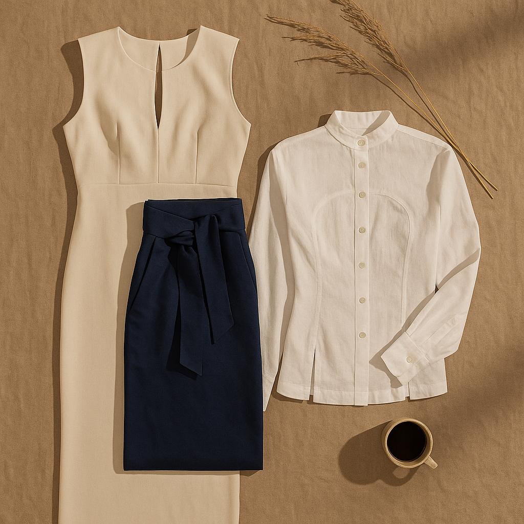 White Panel Shirt