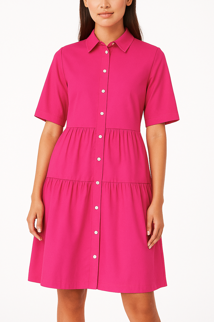 Tiered Baby Doll Dress