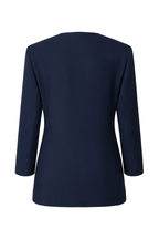Collarless Blazer